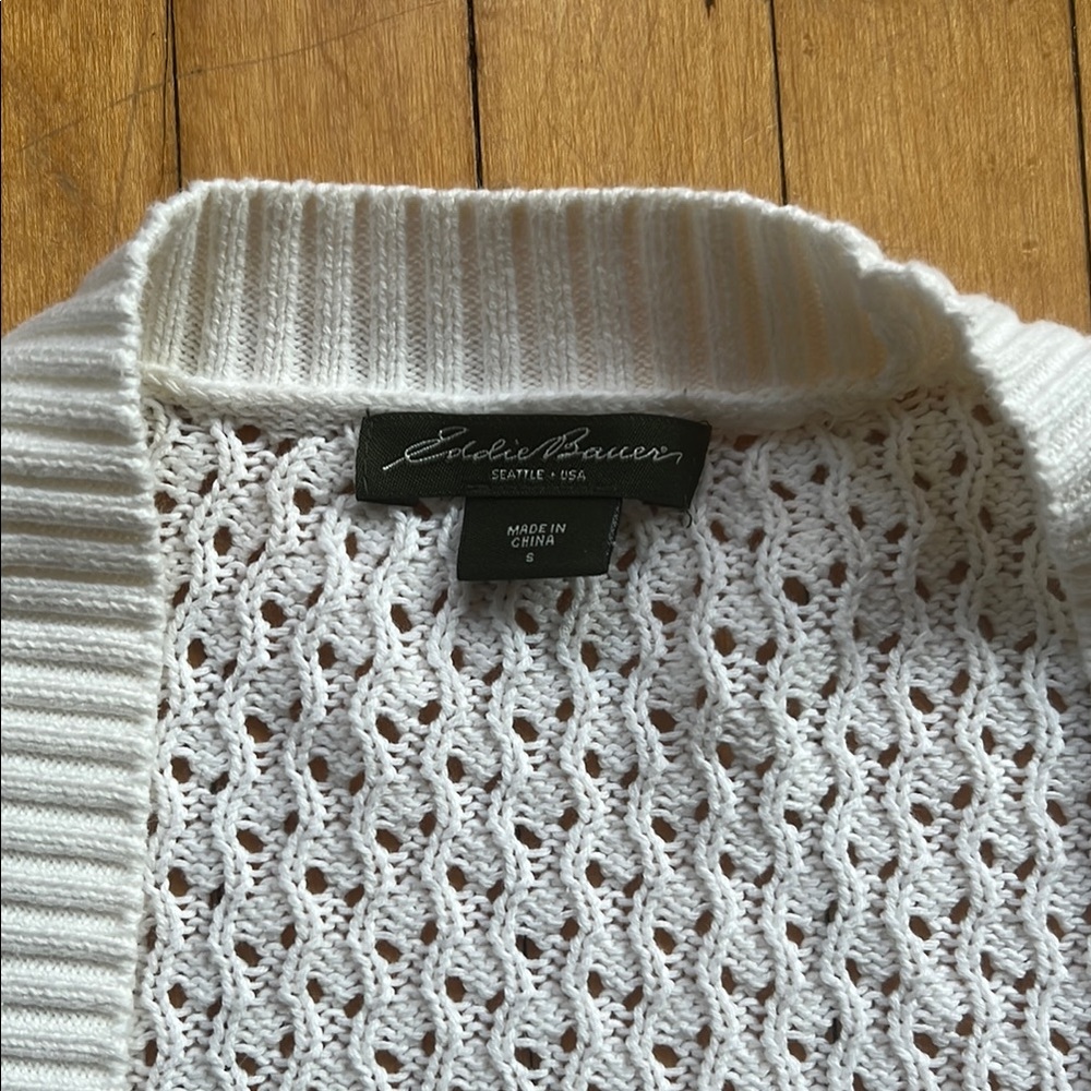 New Eddie Bauer Sweater 100% cotton - Picture 5 of 15